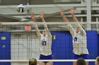 Volleyball vs Emerson  Wheaton College Women's Volleyball vs Emerson College. - Photo by Keith Nordstrom : Wheaton, Volleyball, VB2019